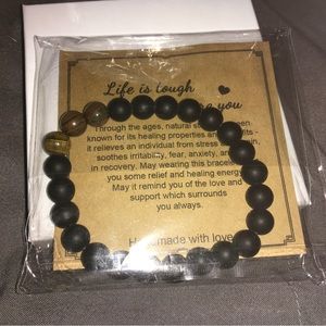 “Life is tough but so are you” Inspirational Bracelet